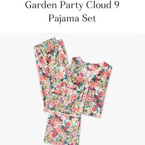 EUC Rifle Paper Co. X Summersalt Garden Party Cloud 9 Pajama Set